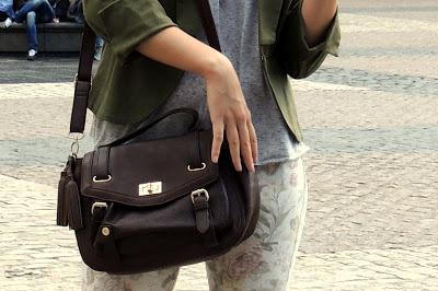 Flower-y and military ♦ Outfit