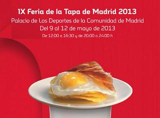 IX Feria de la tapa de Madrid