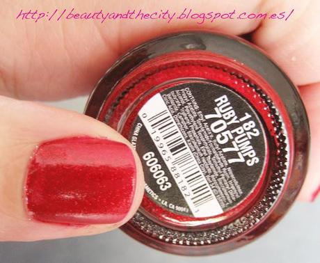 China Glaze - Ruby Pumps