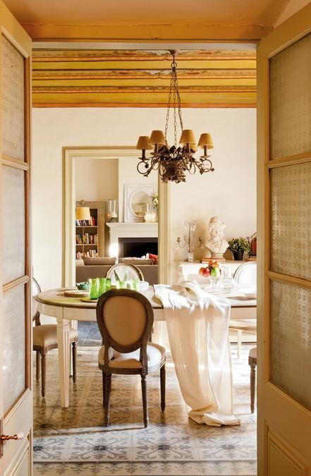 Y una escalera de cuento