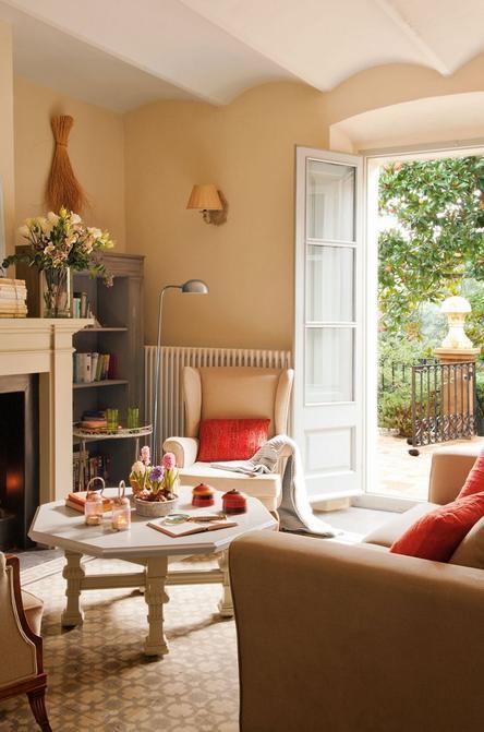 Y una escalera de cuento