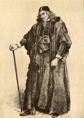 Henry Irving en el papel de Shylock