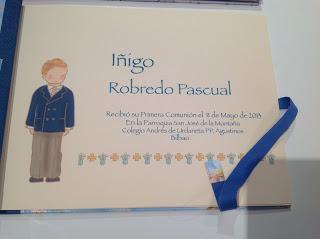 Libros-álbum de Primera Comunión