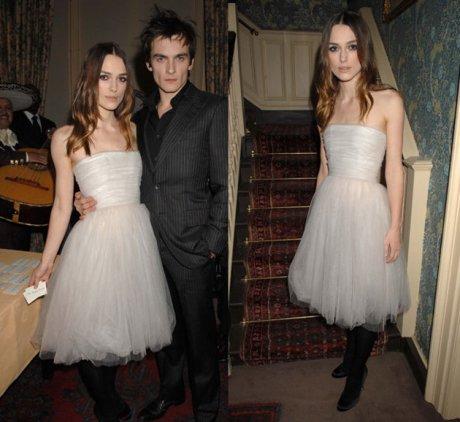 Keira Knightley se casa..con vestido reciclado..