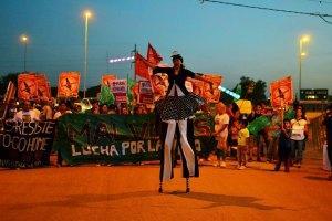 Movilización contra la construcción de la planta de Monsanto (Ecos Córdoba) (Ecos Córdoba)