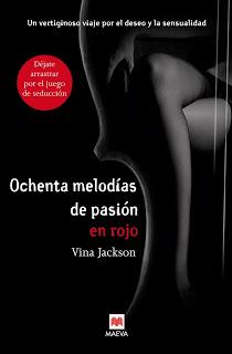 Reseña Ochenta melodías de pasion en Rojo de Vina Jackson