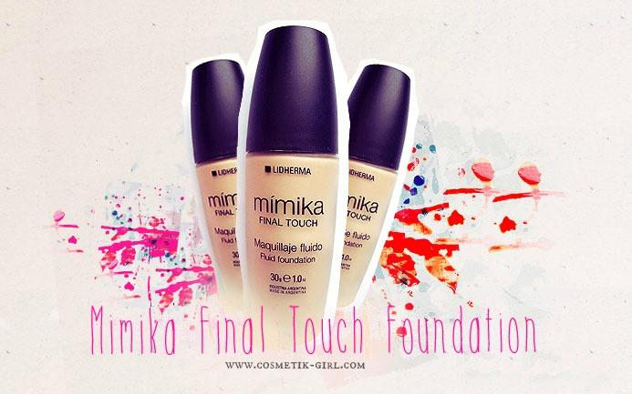 Lanzamiento: Base de maquillaje Final Touch
