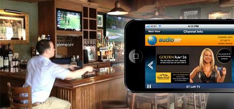At bars, app enables customers to tune into television audio and receive discounts alttext