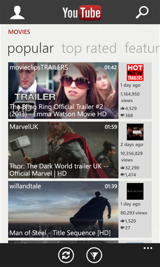 Microsoft actualiza la app de Youtube para Windows Phone 8 con varias mejoras importantes youtube-wp8