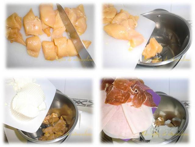 Fiambre de pavo y queso