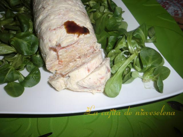 Fiambre de pavo y queso