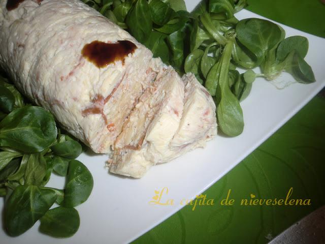 Fiambre de pavo y queso