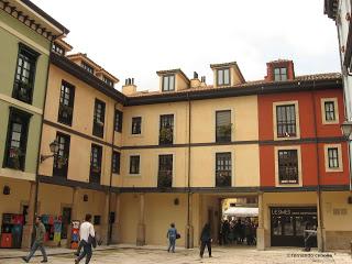 El casco viejo de Oviedo