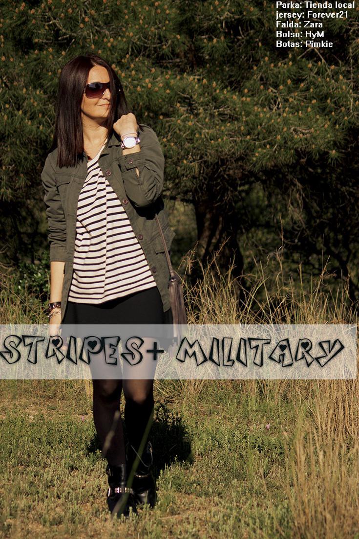 Stripes+Military