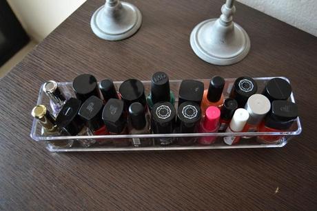 Organizador de maquillaje y esmaltes