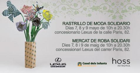 Rastrillo solidario Hoss Intropia en Barcelona