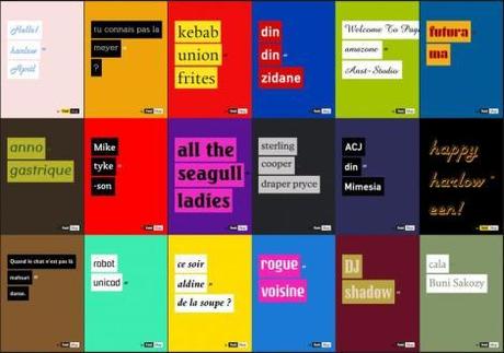 Font me, I’m famous! fonts