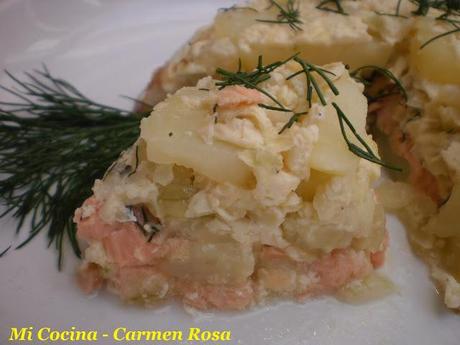PUDIN DE SALMON DEL MUSEO VASA