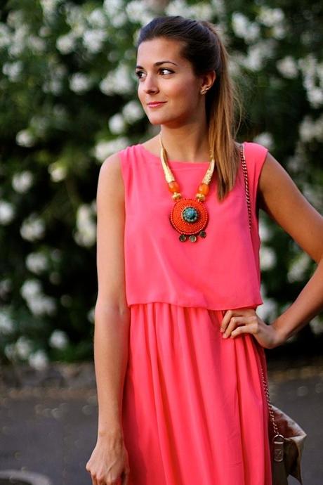 Coral Maxi Dress Coral Maxi Dress