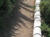 Bordillo realizado probetas hormigónUna forma r...