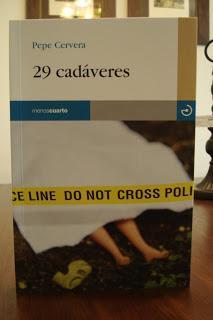 Novedad Menoscuarto Ediciones: '29 cadáveres', de Pepe Cervera