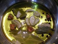 Arroz con bacalao y verduras