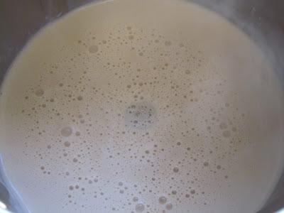 Flan de chocolate sin horno