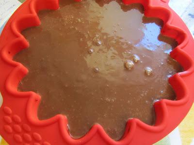 Flan de chocolate sin horno