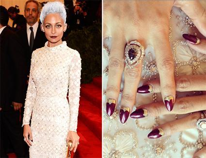 ss13 nail art gala met nicole richie Tú decides: nail art, ¿si o no?