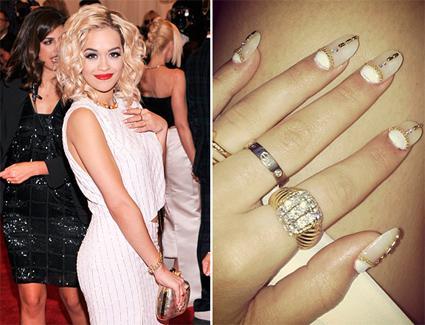 ss13 nail art gala met rita ora Tú decides: nail art, ¿si o no?