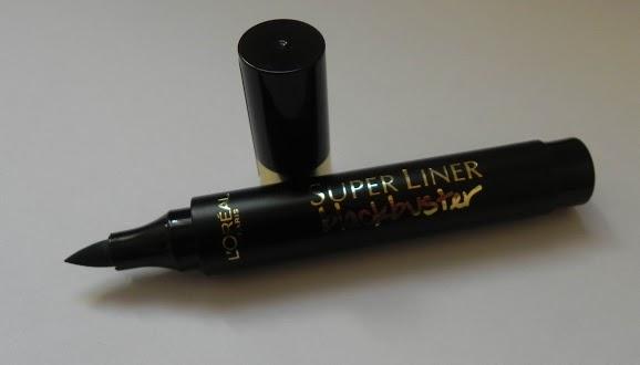 Novedades de Loreal: Delineador Super liner Blackbuster y labiales 24 horas (review y look)