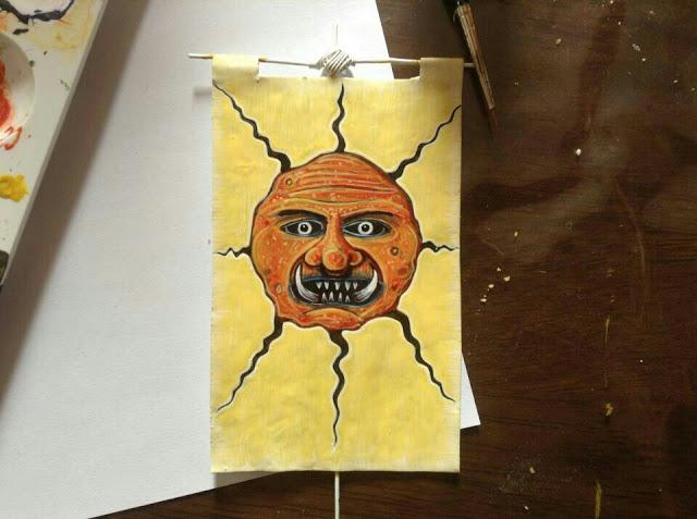 Realm of Chaos 80s : Arcane Armorials: Painting an Oldhammer Banner Par...