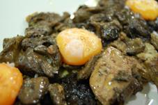 HONGOS (BOLETUS EDULIS) CON FOIE