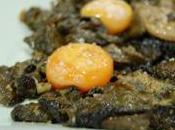 Hongos (boletus edulis) foie