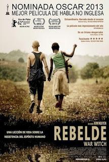 Estrenos de cine 10/5/2013.- 'Rebelde (War witch)'