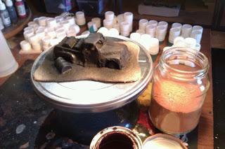 pincel y dados: Tutorial: ranchera abandonado