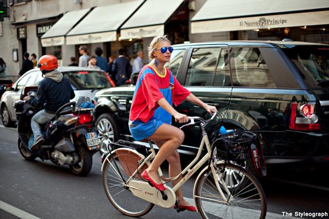 bicycle street style