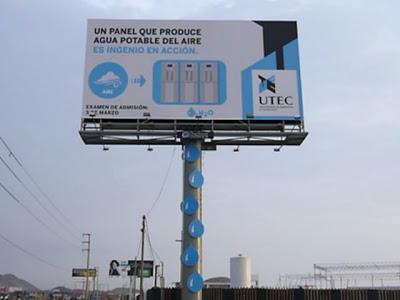 Valla Publicitaria que Genera Agua Potable