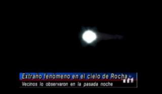 Meteorito o Ovni registrado en los cielos de URUGUAY