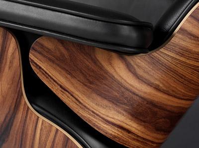 Butaca Eames con Ottoman