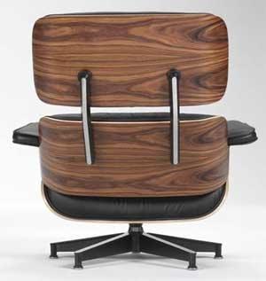 Butaca Eames con Ottoman