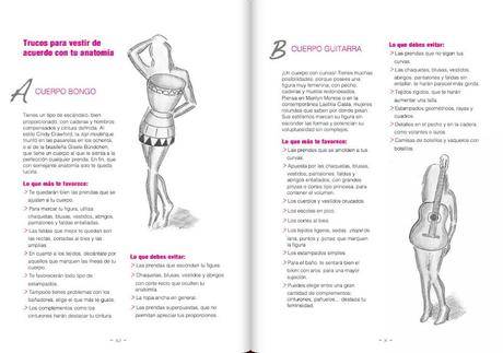 Las siluetas Libros de maquillaje, estilo y moda: Vestir con Estilo de María León