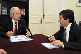 INTENDENTE Y ALCALDE DE PUNTA ARENAS ANALIZAN PROYECTOS QUE SERÁN PRESENTADOS AL CORE PARA SU FINANCIAMIENTO