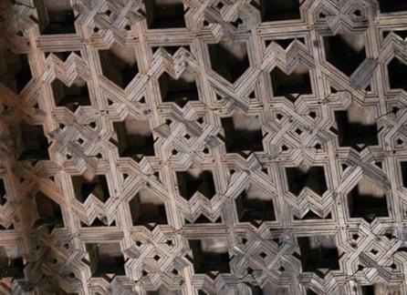 cubierta mudejar la vega de santa maría