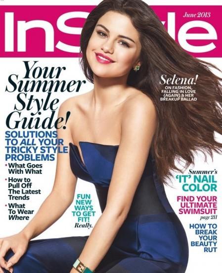 Selena Gomez habla sobre Justin Bieber en la revista ‘InStyle’