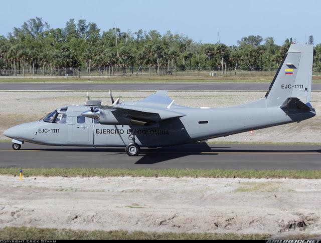 Rockwell/Gulfstream 695-A JetProp Aero Commander Ejército de Colombia