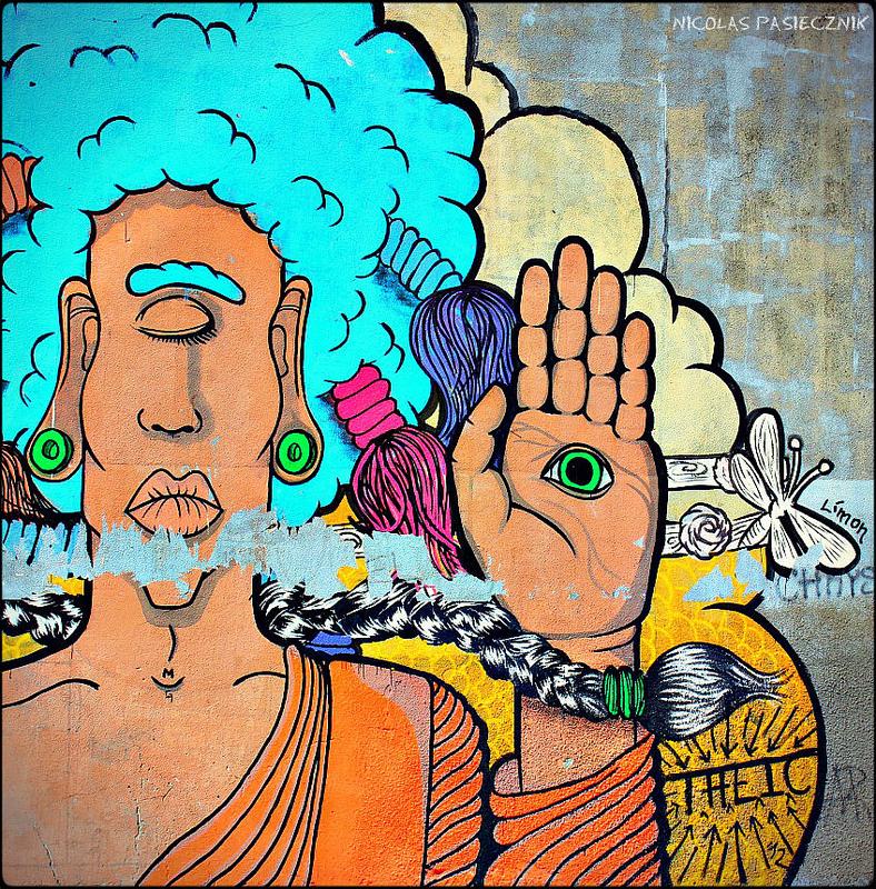 Graffittis montevideanos,arte al alcance de la mano