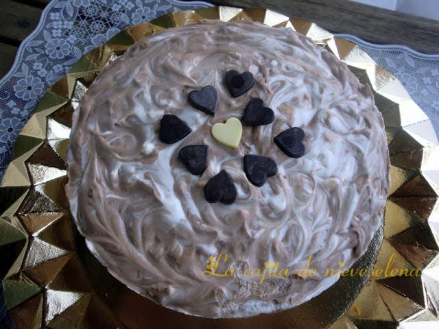 Tarta de queso y chocolate con Pedro Ximénez