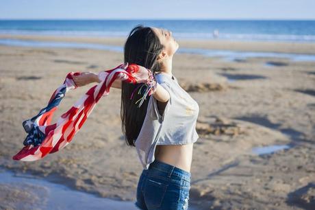 CropTop At Beach