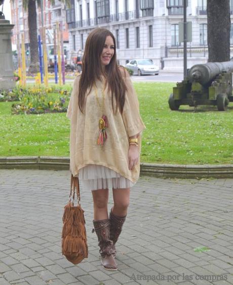 DE FESTIVAL CON PONCHO Y TUTU